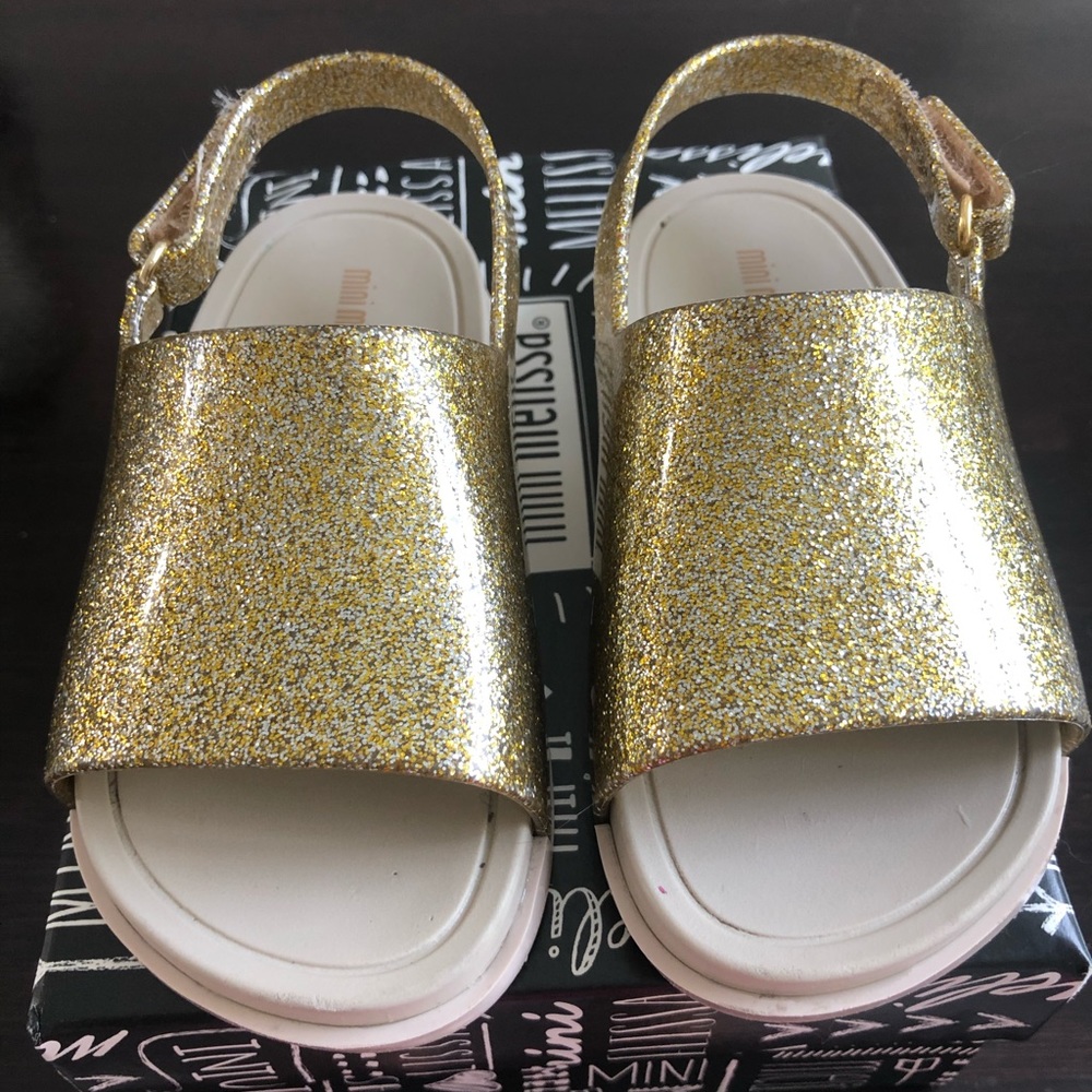 Mini Melissa beach slide sandal - WORN ONCE